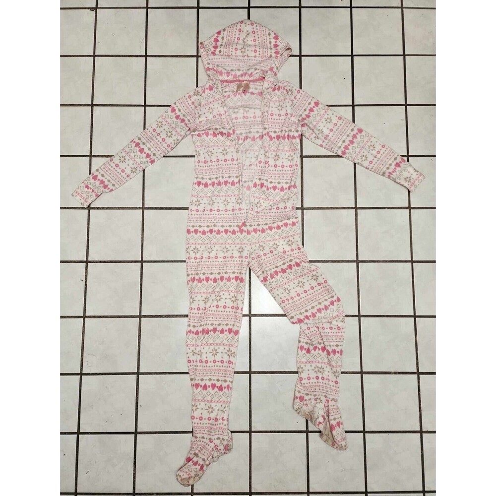 Women's Size Small Hooded Heart One-Piece Long-Sleeve Pre-owned